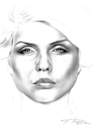 portret blondie